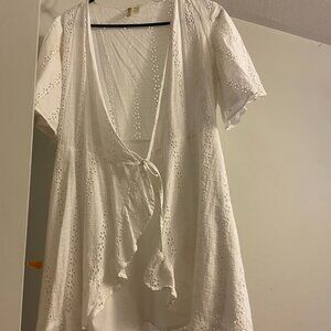 100% Cotton White Dress